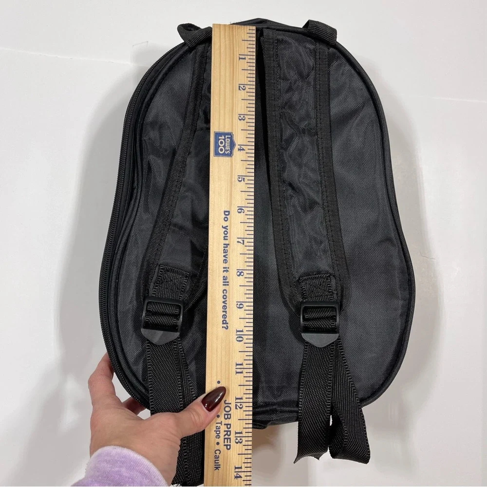 Black Penguin Hard Shell Travel Backpack